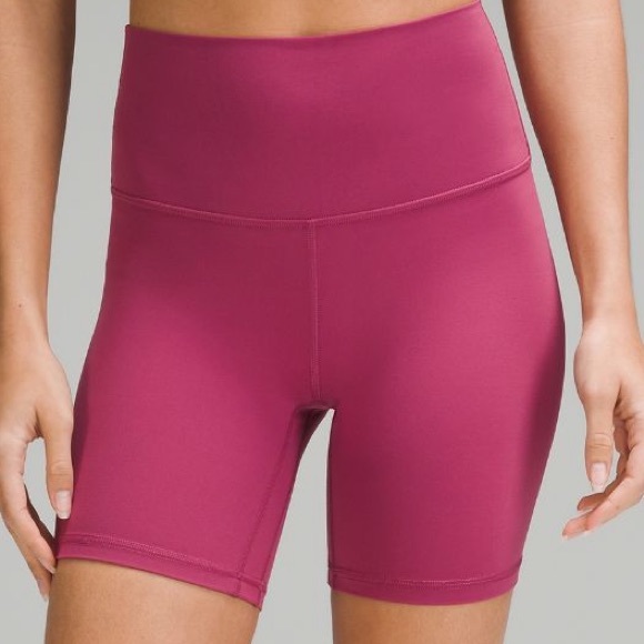 NWT Lululemon Align High-Rise Short 6" Washed Mauve Size 10 - Picture 6 of 10